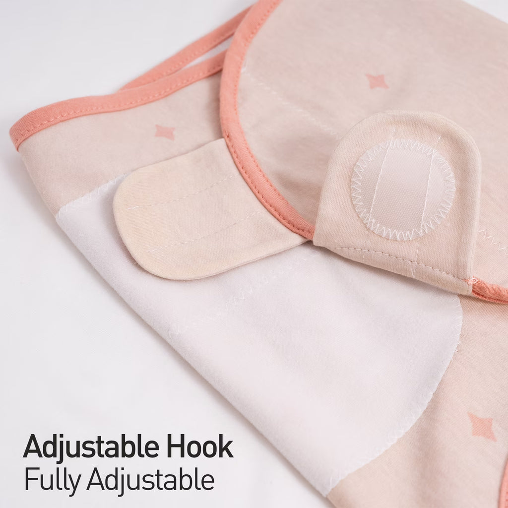 Gllquen Baby 3-Pack Swaddles with Zipper 0-3 Months Newborn Swaddle Sack Blankets Wrap for Baby Girls Boys, Sunrise