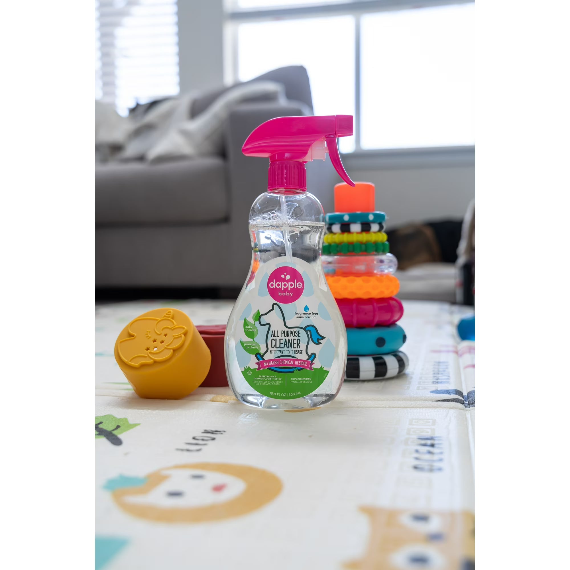 Dapple Baby All Purpose Cleaning Spray, Fragrance-Free, 16.9 fl oz