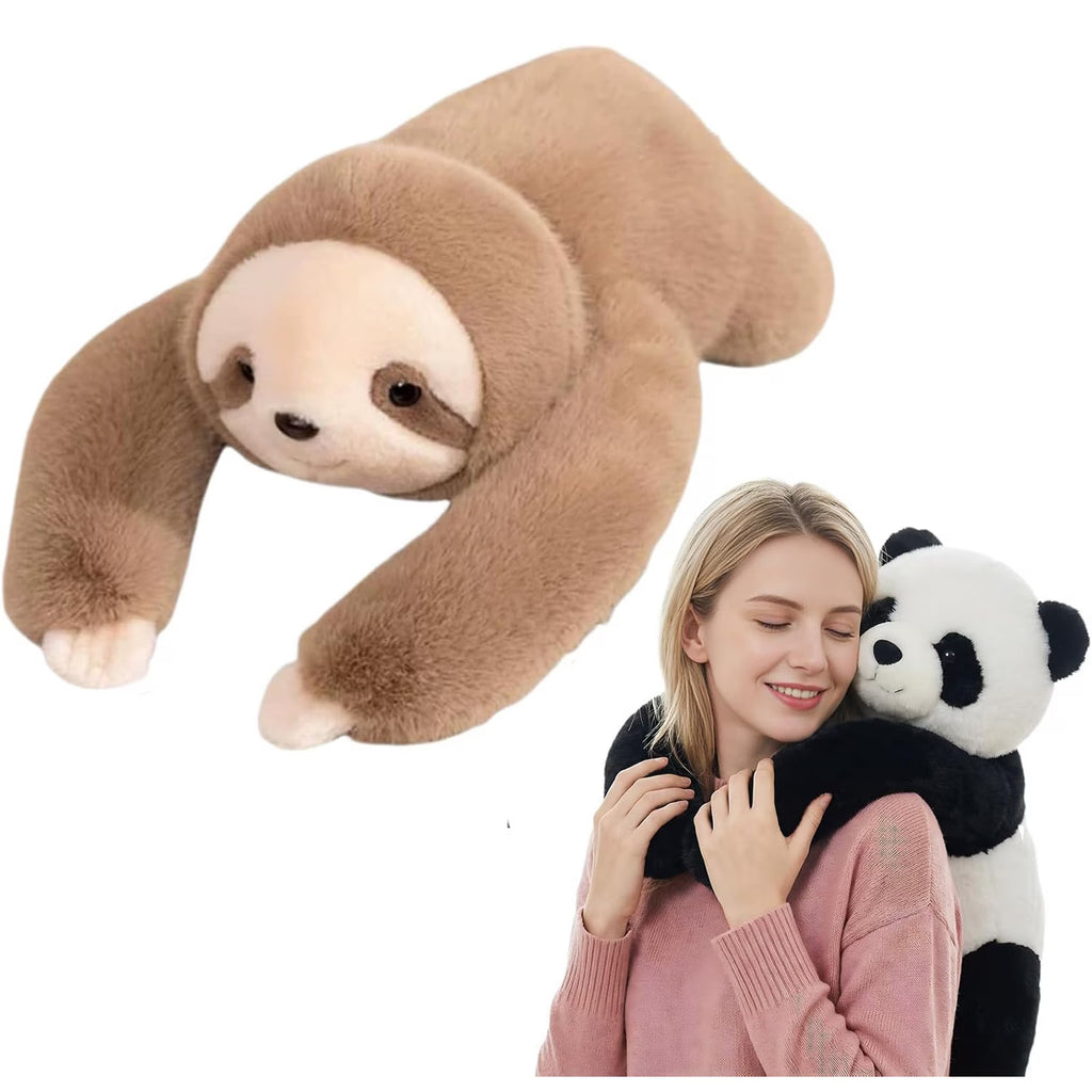 Weighted Sloth Stuffed Animal, 2026 New Pulse of Potential Weighted Animal, Soft Washable Comfort Animals Soft Hugging Pillow，fit Kids & Adults